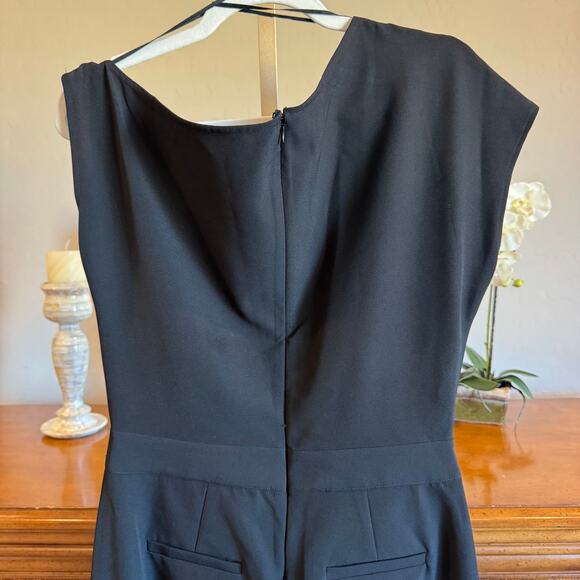 Rachel Rachel Roy One-Shoulder Black Jumpsuit Size 4 (Fits Like 6) - Picture 8 of 9